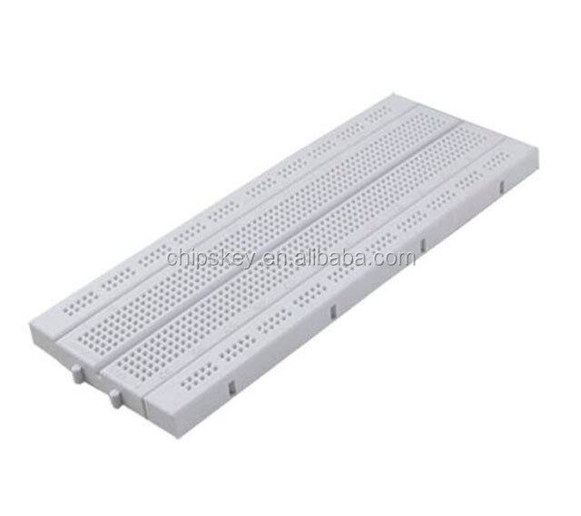 174X66 840 Points White Rectangular PCB Prototype Solderless Breadboard