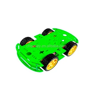 Green 4WD Dual Classis Robot Car