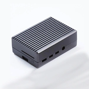Grey heat sink, metal R PI4 shell motherboard aluminum alloy case