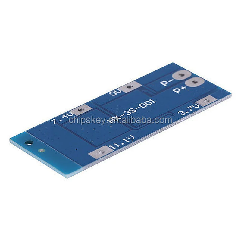 HX-3S-D01 3 Series 11.1V Lithium Battery Board 10A , 20A overcurrent limiting AOD403 + 8254AA