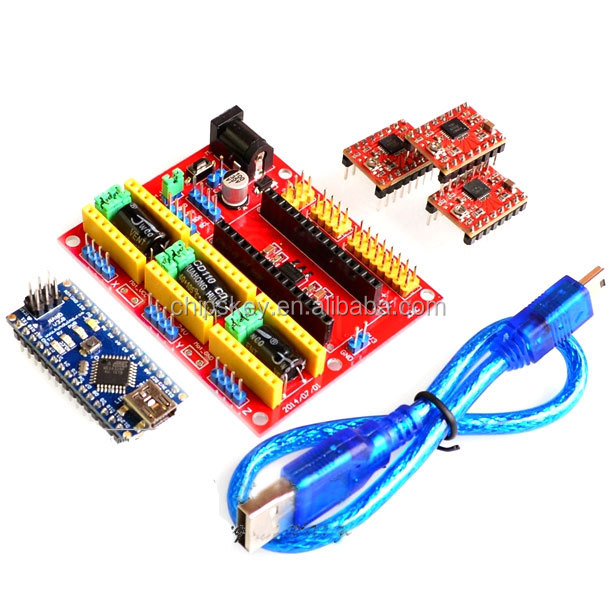 3DV4 CNC Shield V4 Expansion Board With Nano A4988 For  3D Printer