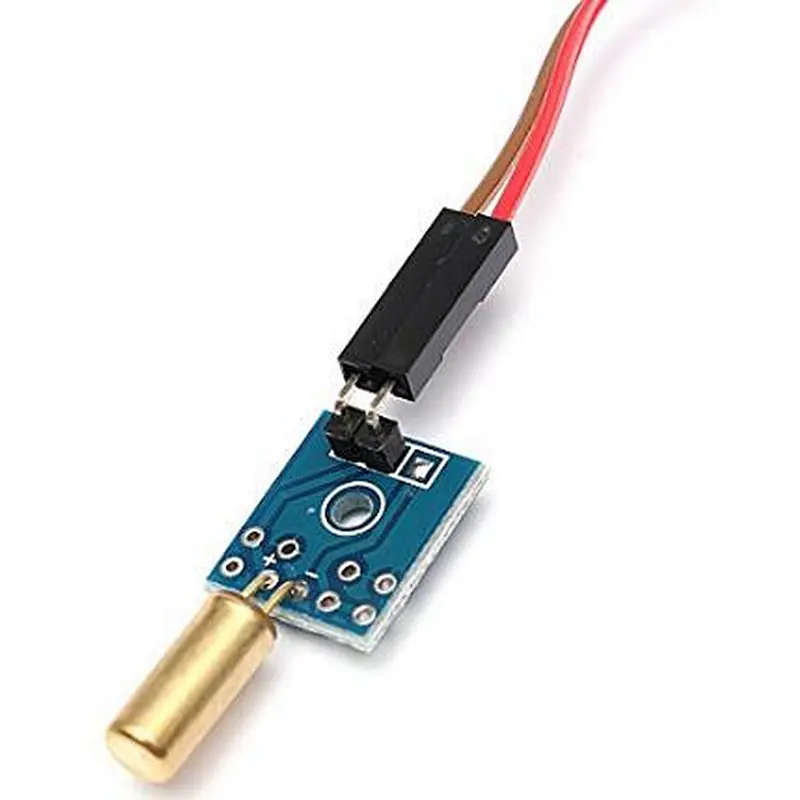 Tilt sensor with a small plate; contains a small PCB board; sensor