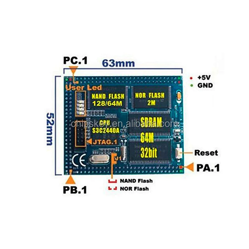 Micro2440 S3C2440 core board development board  NandFlash