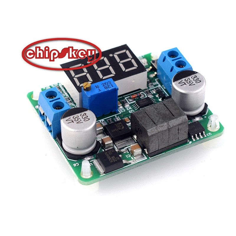 Digital display buck-boost power supply module /  Beyond LM2577 LM2596  (5-25V)