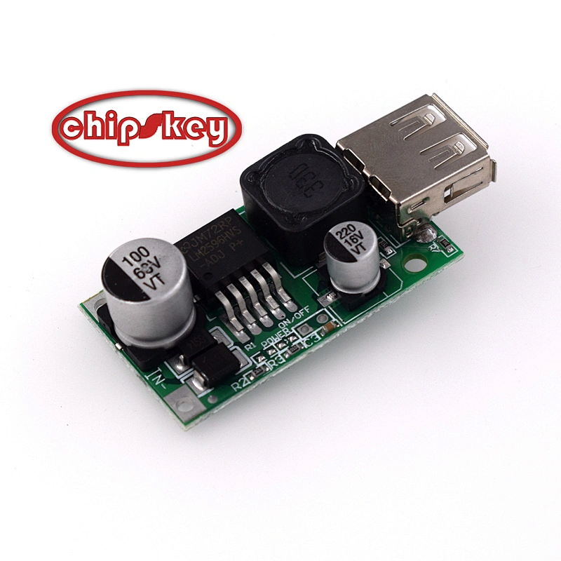 LM2596HV DC-DC Electric Vehicle Battery Buck Module / 12V-48V to 5V USB