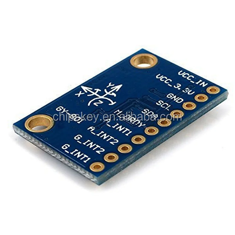 GY-801 BMP180 9 axis IMU magnetic field acceleration gyroscope atmospheric pressure module(L3G4200D+ADXL345+HMC5883L+BMP180)