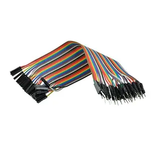 Male to Female 20CM 40P DuPont color cable
