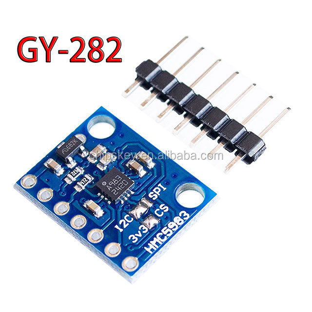 GY-282 HMC5983 Module High Precision Triaxial Magnetic Electronic Compass Module