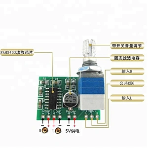 Digital Power Amplifier Board XH-M177 PAM8403