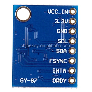 GY-87 10DOF 3-axis Gyro + 3-axis Acceleration + 3-axis Magnetic Field + Air Pressure Module