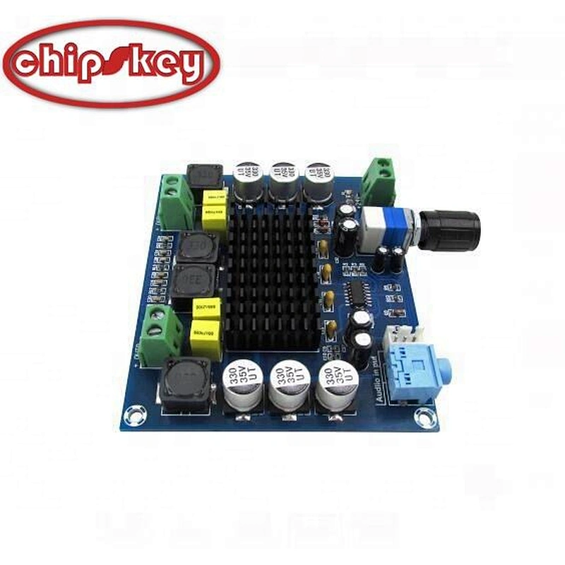 XH-M547 dual channel 120W upgraded version of digital power amplifier board TPA3116D2 digital audio amplifier board
