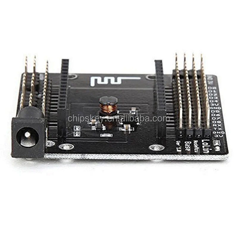 NodeMcu base ESP8266 Shield testing DIY Breadboard