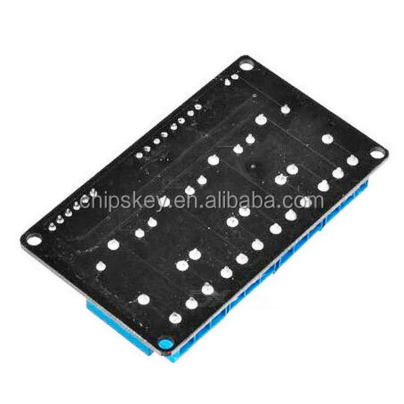 4-Channel 5V Relay Module - Black + Blue DSP  PIC For Arduinos