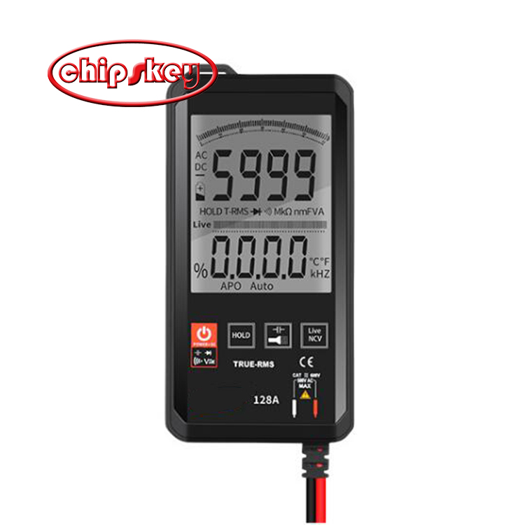 HY128A intelligent digital multimeter / high precision (Black/White Screen)