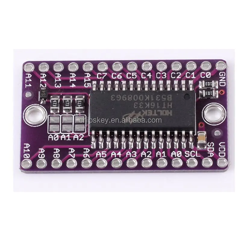 HT16K33 16X8 LED Dot Matrix Driver Module Breakout Board I2C