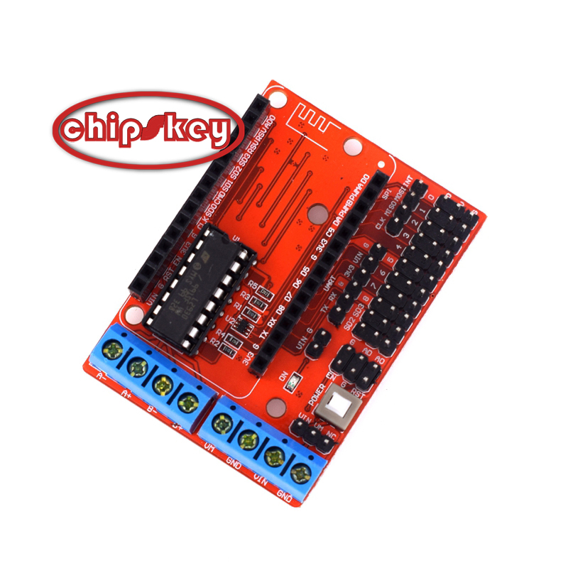 Motor Drive Expansion Board WiFi L293D ESP8266 12E