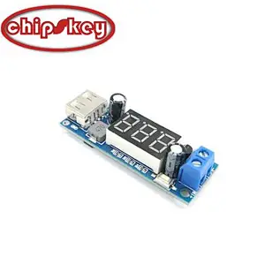 Chipskey USB Buck Charge Module Onboard Power Supply Voltmeter Input 7-40V Output 5V1A XH-M247