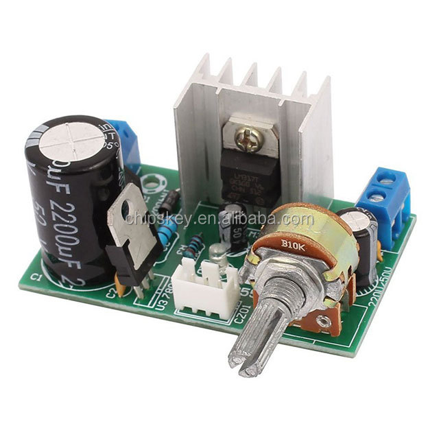 LM317 Power Surge Plates 1.5A 1.25V-37V Adjustable DC Power Board