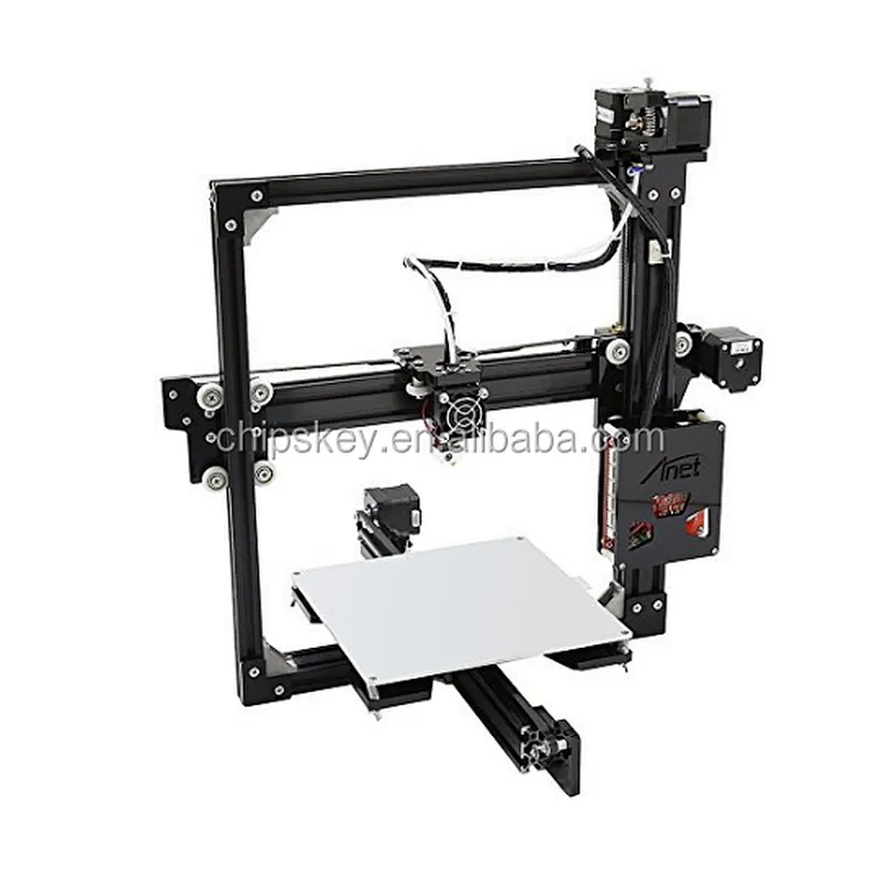 LCD12864 A2 3D Printer Print size 220x270x220MM , Total Size 500*500*490MM