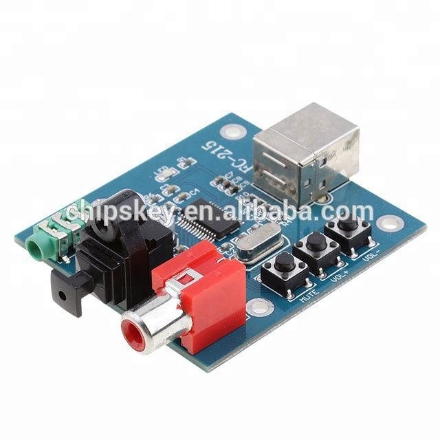 PCM2704USB sound card DAC decoder USB input coaxial fiber HIFI sound card decoder