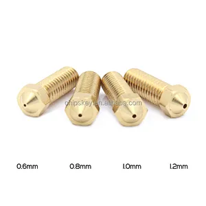 0.6mm Brass Extruder Nozzle Head 3mm Filament for 3D Printer Large-diameter nozzle extension