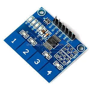 TTP224 4-way Capacitive Touch switch Digital Touch Sensor Module