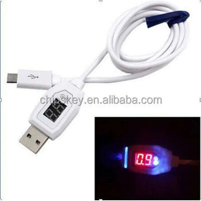 Digital LCD Screen Micro USB Data Load Voltage Current Voltage Tester Meter