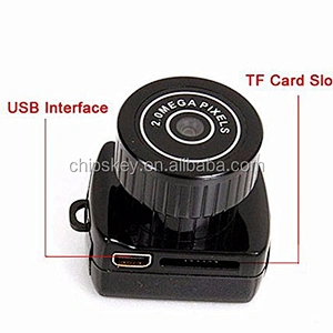 smallest Mini Digital DSLR DV Video Recorder Camera Web Cam DVR Camcorder HD 1280x720 Y2000 With 4GB TF Card