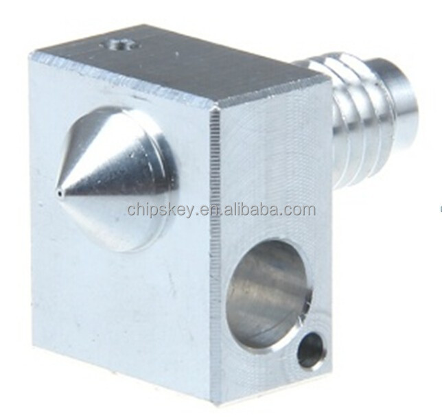 0.5mm/3mm Heatsink Heating Aluminum Block For 3D Printer