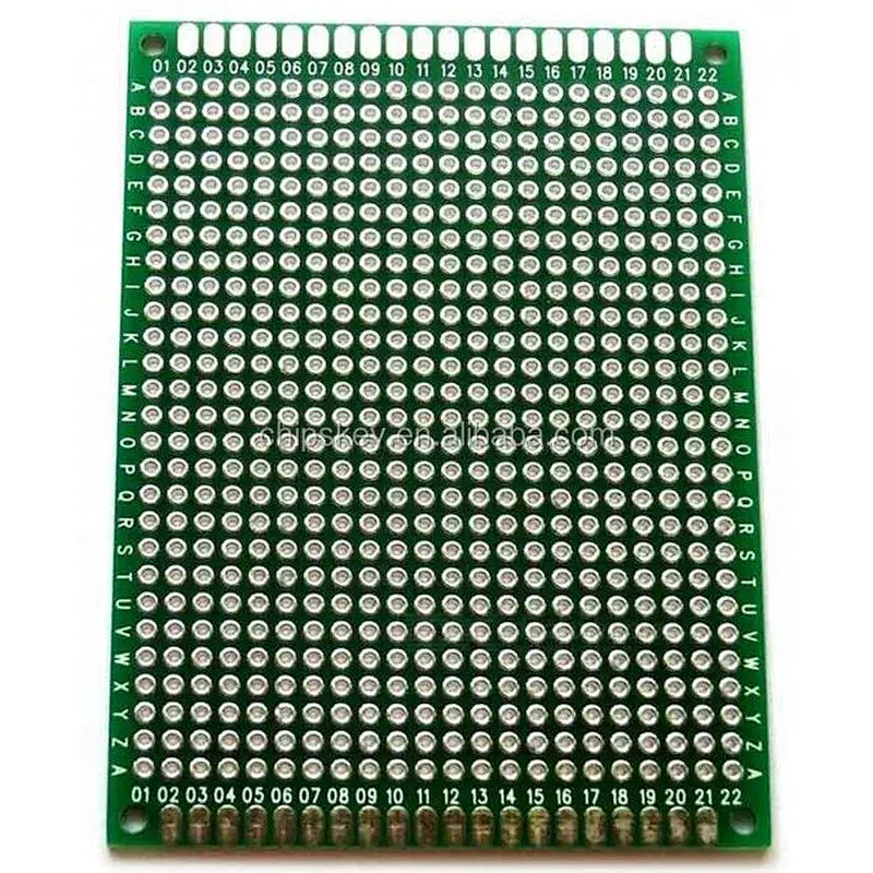 Double Sides, (both sides of the similarities, PTH vias) PCB board / chip the experiment board / bread board 6X8