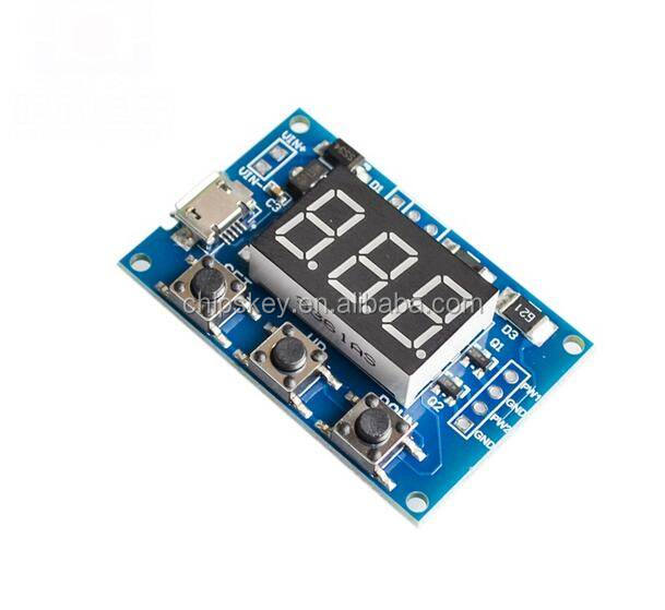 2-way PWM pulse frequency duty cycle adjustable module square wave rectangular wave signal generator stepper motor drive