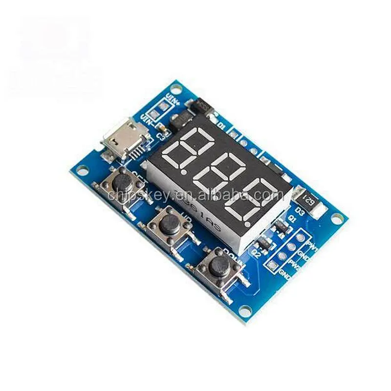 2-way PWM pulse frequency duty cycle adjustable module square wave rectangular wave signal generator stepper motor drive