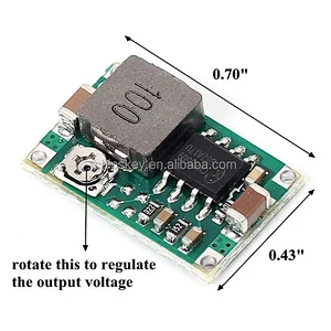Mini-360 Buck DC-DC Converter Step Down Module 4.75-23V to 1-17V