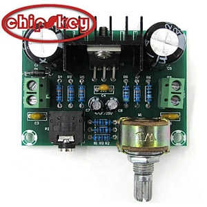 XH-M551 Single Channel Amplifier Board TDA2030A Audio Power Amplifier Board 18W Amplifiers Board DC/AC12V
