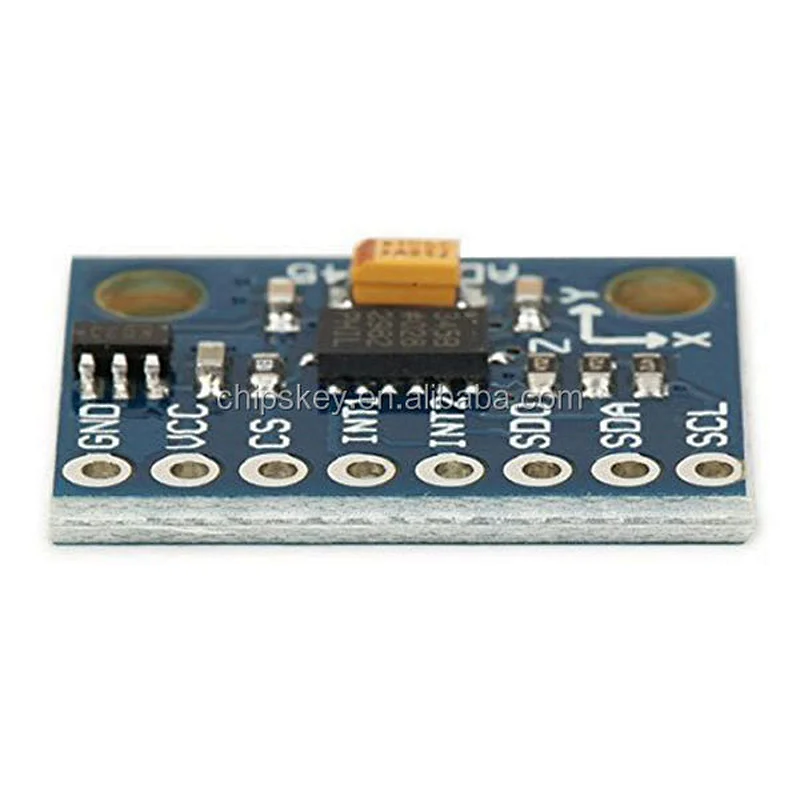 GY-291 ADXL345 digital three-axis acceleration due to gravity inclination module, IIC / SPI transmission
