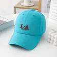 3D letter embroidery baseball hat