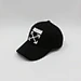 baseball cap with logos