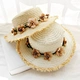 women's straw boater