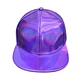 black leather driving snapback cap