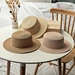 Breathable  Summer Vacation Handmade Weave Straw Hats For Women
