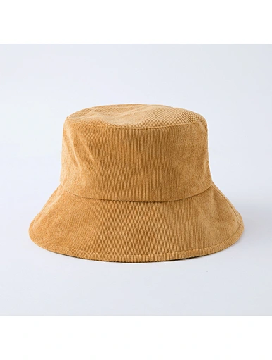 Wide Brim Bucket Hat