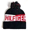 wholesale custom beanie/OEM own embroidery logo 100% acrylic pom pom Knitted Fashion OEM Beanie Hat Custom Winter Hat