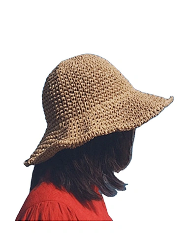 foldable straw hats