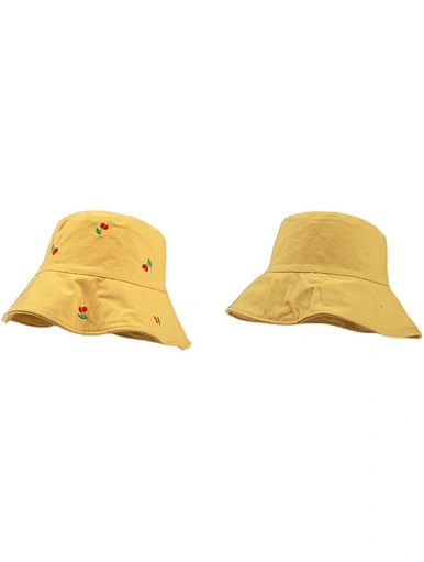 yellow bucket hat