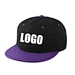 Purple Snapback Cap