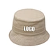white corduroy bucket hat