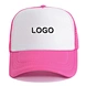 baseball cap with logos