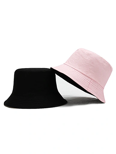 Printed Embroidery Dye Bucket Hat