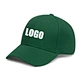 baseball cap with curved brim
