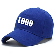 baseball cap with logos